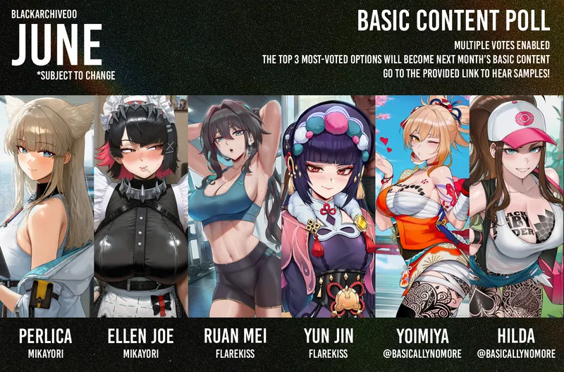 [POLL] June BASIC Content