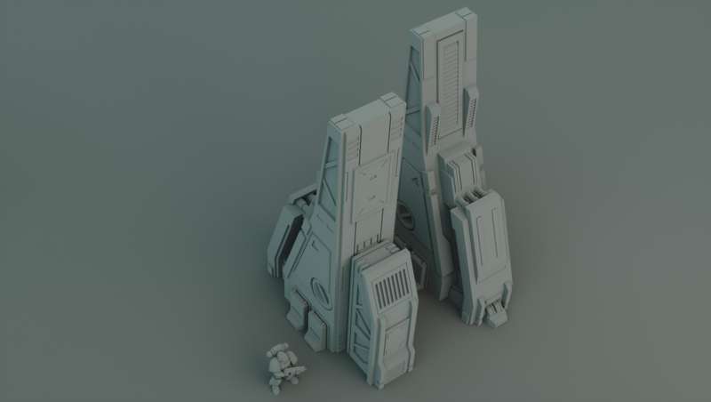 Anit air plasma turret + large pillar + updates