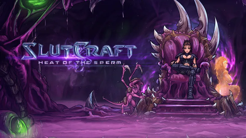 [Promo] SlutCraft — A Sci-fi Adult Visual Novel about Temptation, Transformation, and the Zerg. 